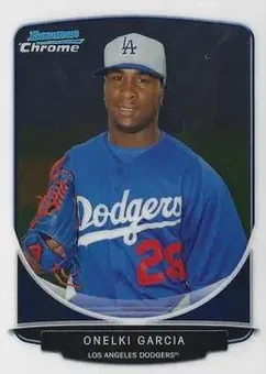 2013 Bowman Chrome - Prospects #BCP118 - Onelki Garcia - Los Angeles Dodgers