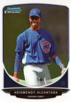 2013 Bowman Chrome - Prospects #BCP119 - Arismendy Alcantara - Chicago Cubs - Front