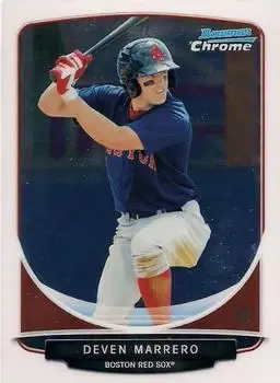 2013 Bowman Chrome - Prospects #BCP120 - Deven Marrero - Boston Red Sox - Front