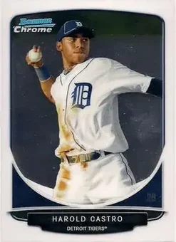 2013 Bowman Chrome - Prospects #BCP126 - Harold Castro - Detroit Tigers