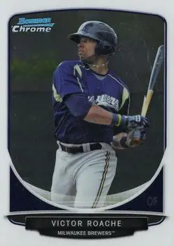 2013 Bowman Chrome - Prospects #BCP127 - Victor Roache - Milwaukee Brewers