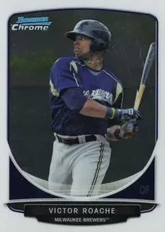 2013 Bowman Chrome - Prospects #BCP127 - Victor Roache - Milwaukee Brewers
