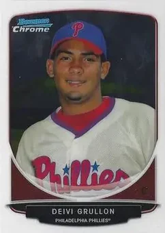 2013 Bowman Chrome - Prospects #BCP128 - Deivi Grullon - Philadelphia Phillies