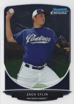 2013 Bowman Chrome - Prospects #BCP135 - Zach Eflin - San Diego Padres - Front