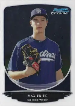 2013 Bowman Chrome - Prospects #BCP138 - Max Fried - San Diego Padres - Front