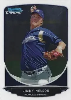 2013 Bowman Chrome - Prospects #BCP140 - Jimmy Nelson - Milwaukee Brewers