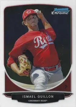 2013 Bowman Chrome - Prospects #BCP143 - Ismael Guillon - Cincinnati Reds - Front