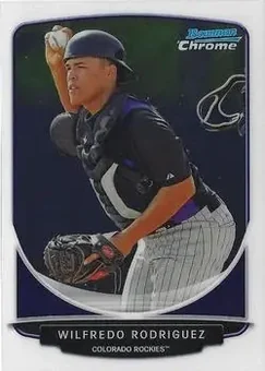 2013 Bowman Chrome - Prospects #BCP148 - Wilfredo Rodriguez - Colorado Rockies