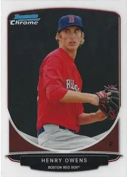 2013 Bowman Chrome - Prospects #BCP150 - Henry Owens - Boston Red Sox