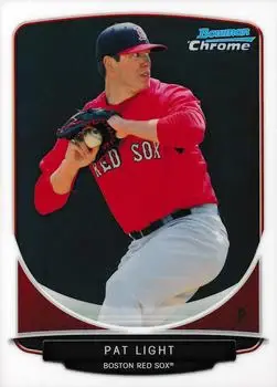 2013 Bowman Chrome - Prospects #BCP152 - Pat Light - Boston Red Sox - Front