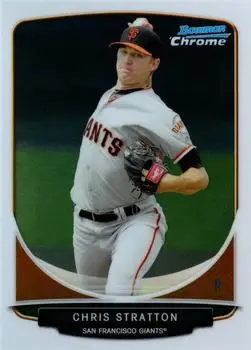 2013 Bowman Chrome - Prospects #BCP154 - Chris Stratton - San Francisco Giants - Front