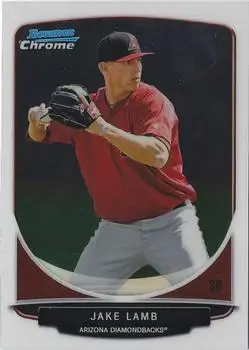 2013 Bowman Chrome - Prospects #BCP161 - Jake Lamb - Arizona Diamondbacks - Front