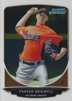 2013 Bowman Chrome - Prospects #BCP162 - Parker Bridwell - Baltimore Orioles - Front