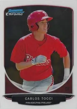 2013 Bowman Chrome - Prospects #BCP165 - Carlos Tocci - Philadelphia Phillies - Front