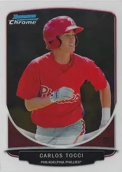 2013 Bowman Chrome - Prospects #BCP165 - Carlos Tocci - Philadelphia Phillies