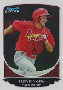 2013 Bowman Chrome - Prospects #BCP167 - Breyvic Valera - St. Louis Cardinals