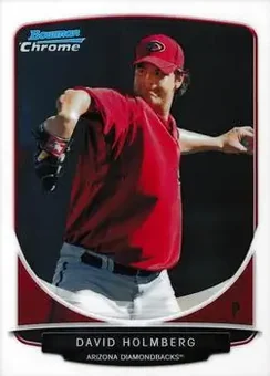 2013 Bowman Chrome - Prospects #BCP168 - David Holmberg - Arizona Diamondbacks