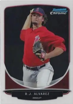 2013 Bowman Chrome - Prospects #BCP170 - R.J. Alvarez - Los Angeles Angels - Front