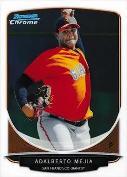 2013 Bowman Chrome - Prospects #BCP171 - Adalberto Mejia - San Francisco Giants - Front