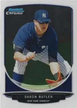 2013 Bowman Chrome - Prospects #BCP172 - Saxon Butler - New York Yankees - Front