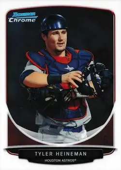 2013 Bowman Chrome - Prospects #BCP180 - Tyler Heineman - Houston Astros