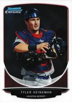2013 Bowman Chrome - Prospects #BCP180 - Tyler Heineman - Houston Astros