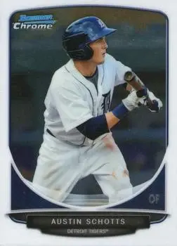 2013 Bowman Chrome - Prospects #BCP184 - Austin Schotts - Detroit Tigers