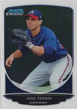 2013 Bowman Chrome - Prospects #BCP187 - Jose Peraza - Atlanta Braves