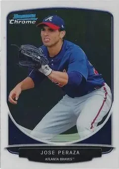 2013 Bowman Chrome - Prospects #BCP187 - Jose Peraza - Atlanta Braves