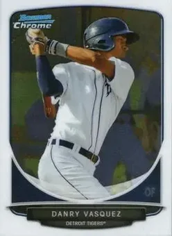 2013 Bowman Chrome - Prospects #BCP190 - Danry Vasquez - Detroit Tigers