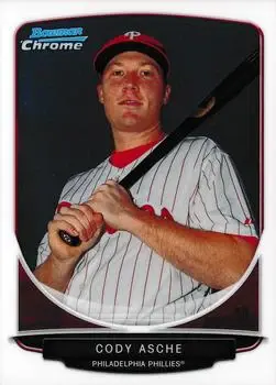 2013 Bowman Chrome - Prospects #BCP192 - Cody Asche - Philadelphia Phillies - Front