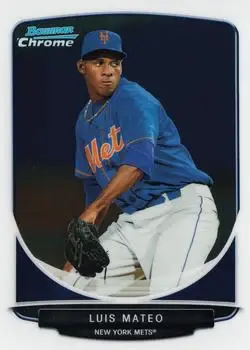 2013 Bowman Chrome - Prospects #BCP196 - Luis Mateo - New York Mets - Front