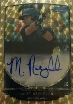 2013 Bowman Chrome - Prospect Autographs SuperFractor #BCA-MR - Matt Reynolds - New York Mets