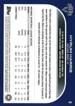 Back of Hyrum Harris