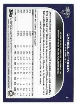 Back of Daniel Johnson