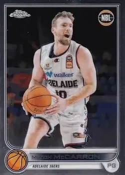 2022-23 Topps Chrome NBL #8 Mitch McCarron