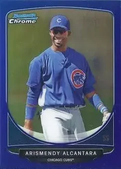 2013 Bowman Chrome - Prospects Blue Refractors #BCP119 - Arismendy Alcantara - Chicago Cubs
