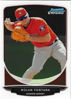 2013 Bowman Chrome - Prospects #BCP112 - Nolan Fontana - Houston Astros