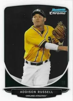 2013 Bowman Chrome - Prospects #BCP113 - Addison Russell - Oakland Athletics