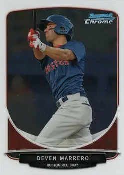 2013 Bowman Chrome - Prospects #BCP120 - Deven Marrero - Boston Red Sox