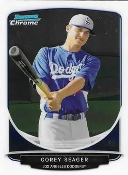 2013 Bowman Chrome - Prospects #BCP125 - Corey Seager - Los Angeles Dodgers - Front