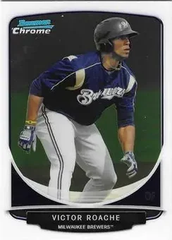 2013 Bowman Chrome - Prospects #BCP127 - Victor Roache - Milwaukee Brewers