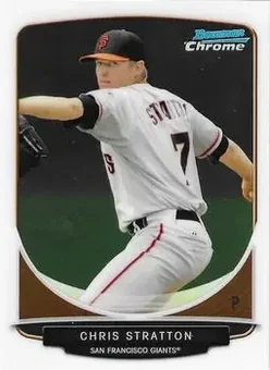 2013 Bowman Chrome - Prospects #BCP154 - Chris Stratton - San Francisco Giants