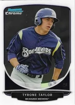2013 Bowman Chrome - Prospects #BCP158 - Tyrone Taylor - Milwaukee Brewers