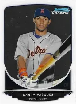 2013 Bowman Chrome - Prospects #BCP190 - Danry Vasquez - Detroit Tigers