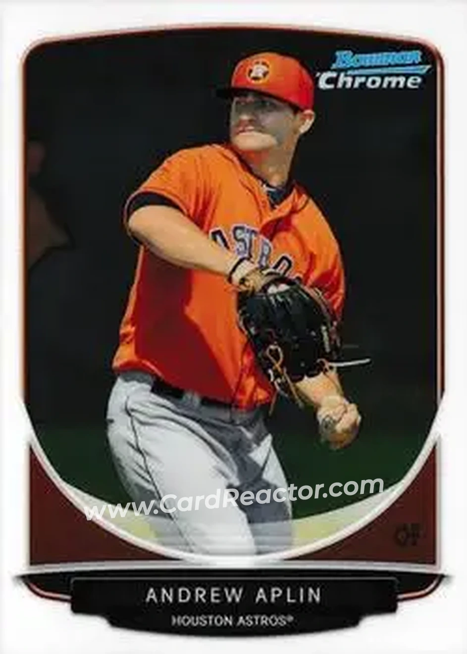 2013 Bowman Chrome - Prospects #BCP199 - Andrew Aplin - Houston Astros - Front