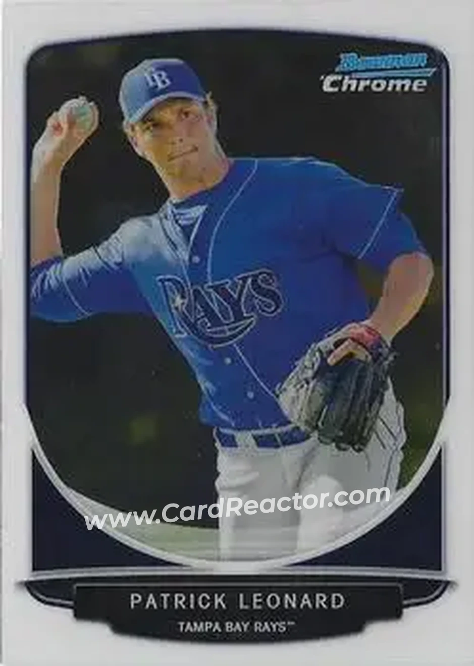 2013 Bowman Chrome - Prospects #BCP202 - Patrick Leonard - Tampa Bay Rays