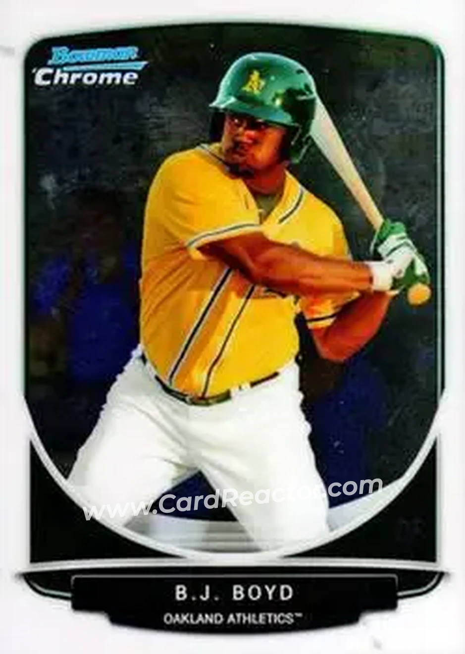 2013 Bowman Chrome - Prospects #BCP203 - B.J. Boyd - Oakland Athletics - Front