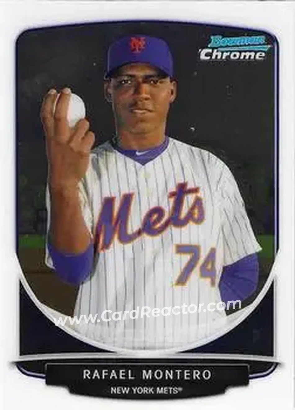2013 Bowman Chrome - Prospects #BCP204 - Rafael Montero - New York Mets
