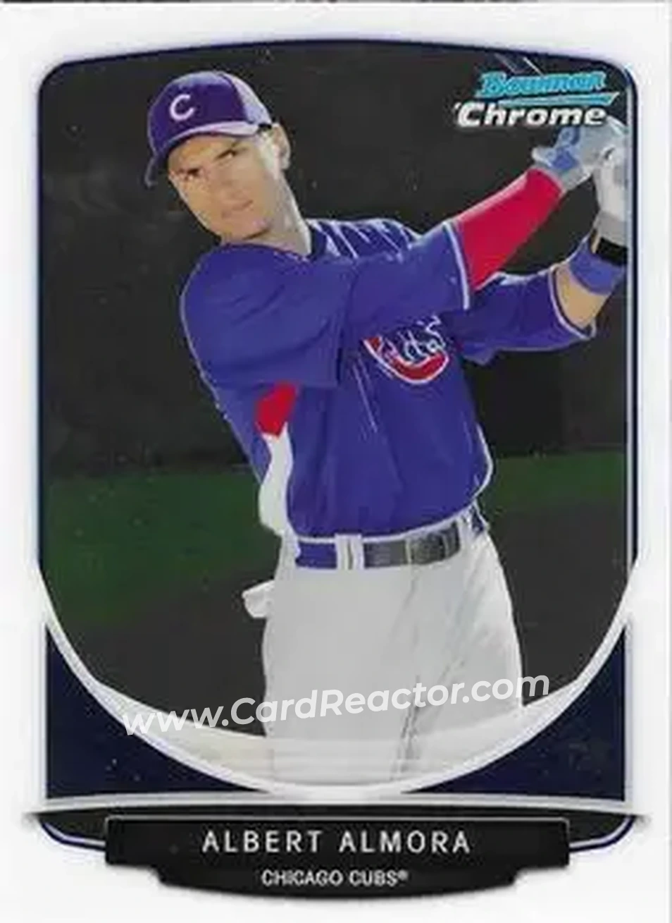 2013 Bowman Chrome - Prospects #BCP206 - Albert Almora - Chicago Cubs - Front